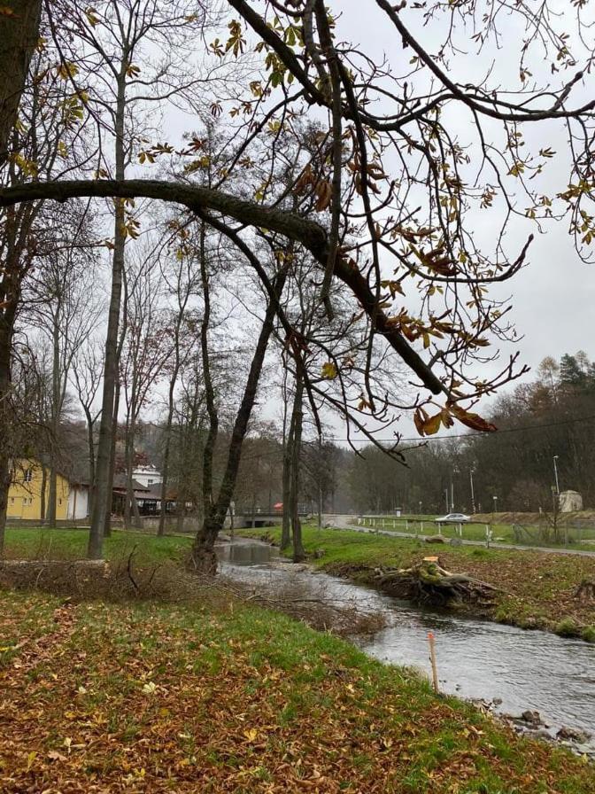 Penzion A Restaurace Belecky Mlyn Pteni Экстерьер фото