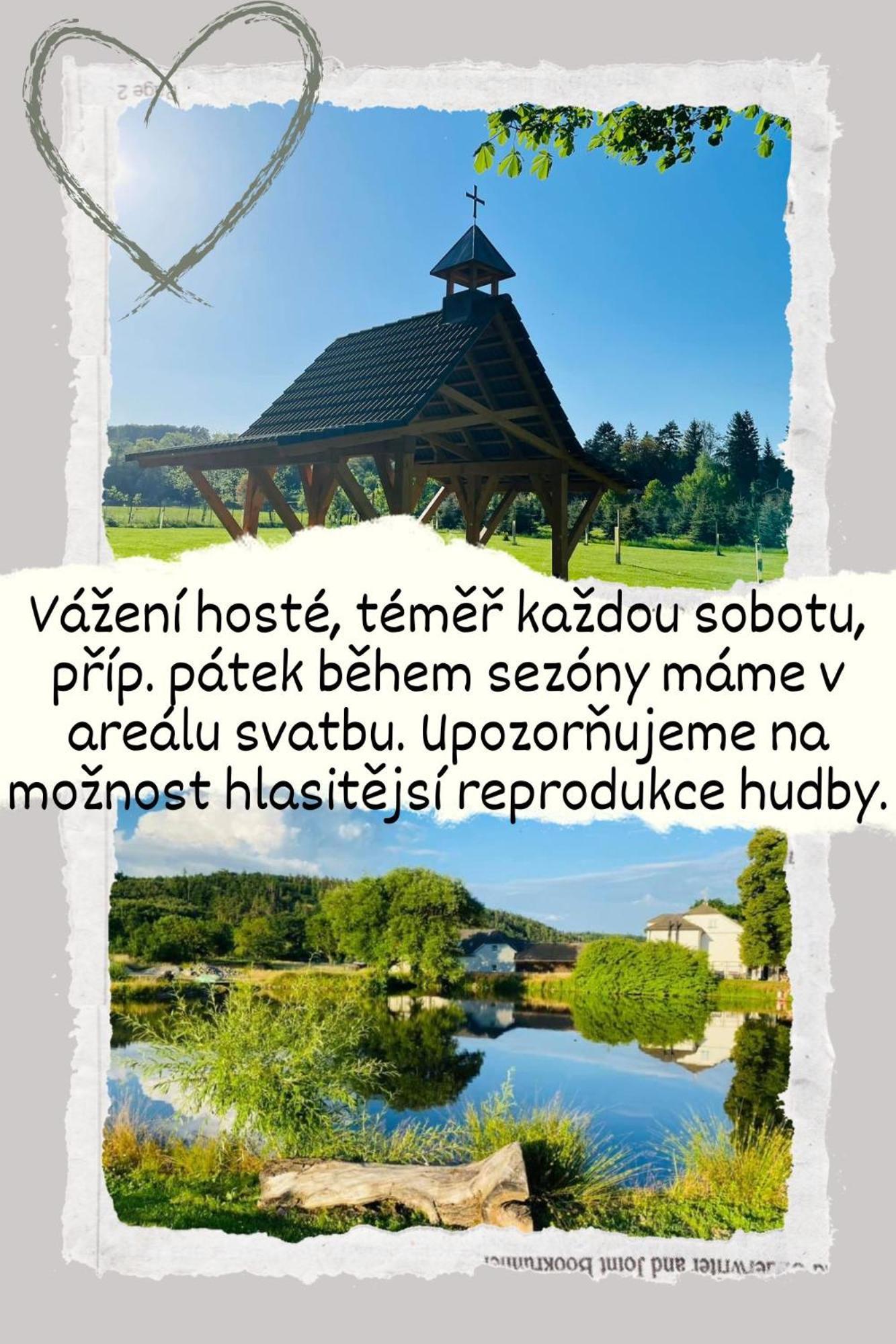 Penzion A Restaurace Belecky Mlyn Pteni Экстерьер фото